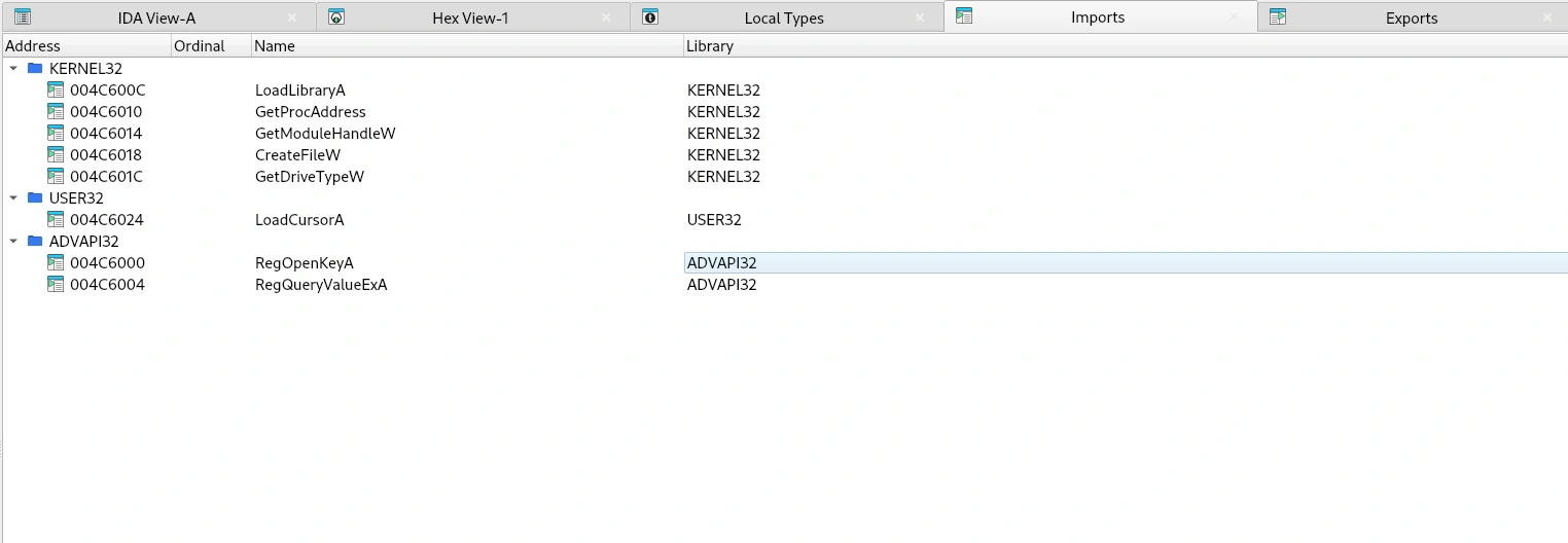 Old TOC implementation