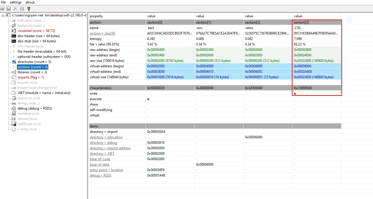 Old TOC implementation