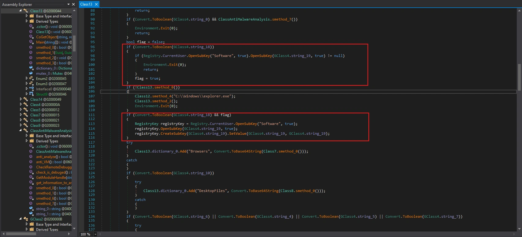 Old TOC implementation